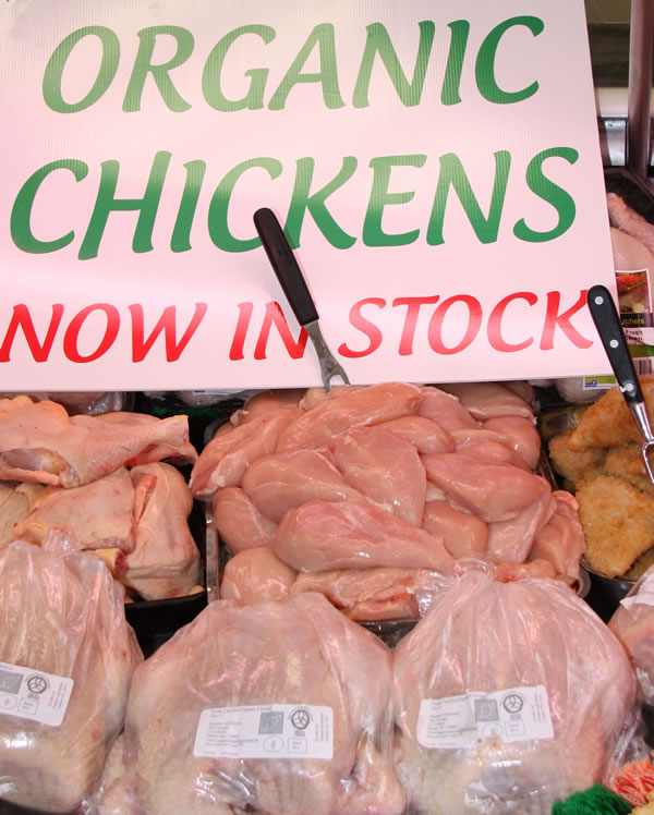 Whole birds and prepared chicken